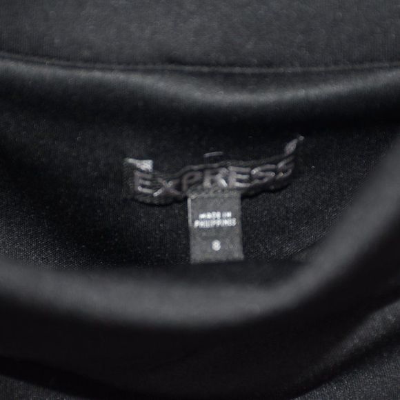 Express Women's Formal Evening Cocktail Black Dress, Size: 8 - Picture 8 of 12